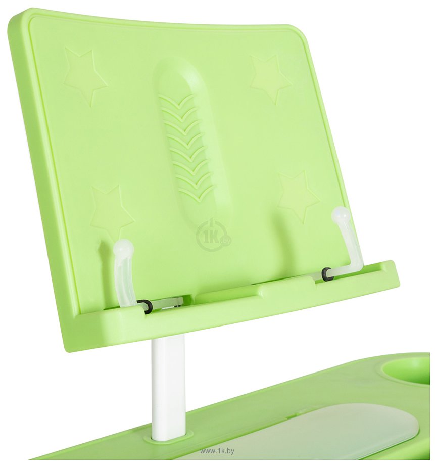 Фотографии Anatomica Avgusta + стул + выдвижной ящик + подставка (белый/зеленый)
