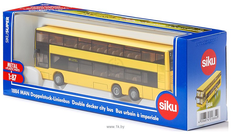 Фотографии Siku MAN Doubledecker 1884