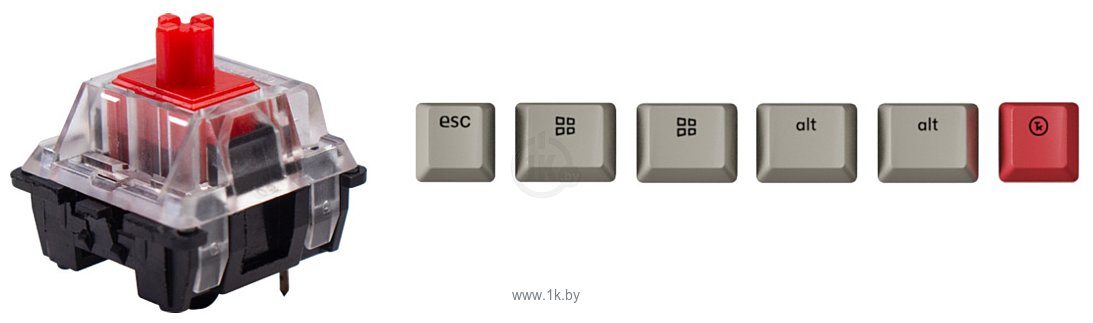 Фотографии Keychron K8 K8-M1 Gateron G Pro Red, RU