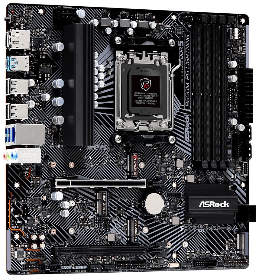 Фотографии ASRock B650M PG Lightning