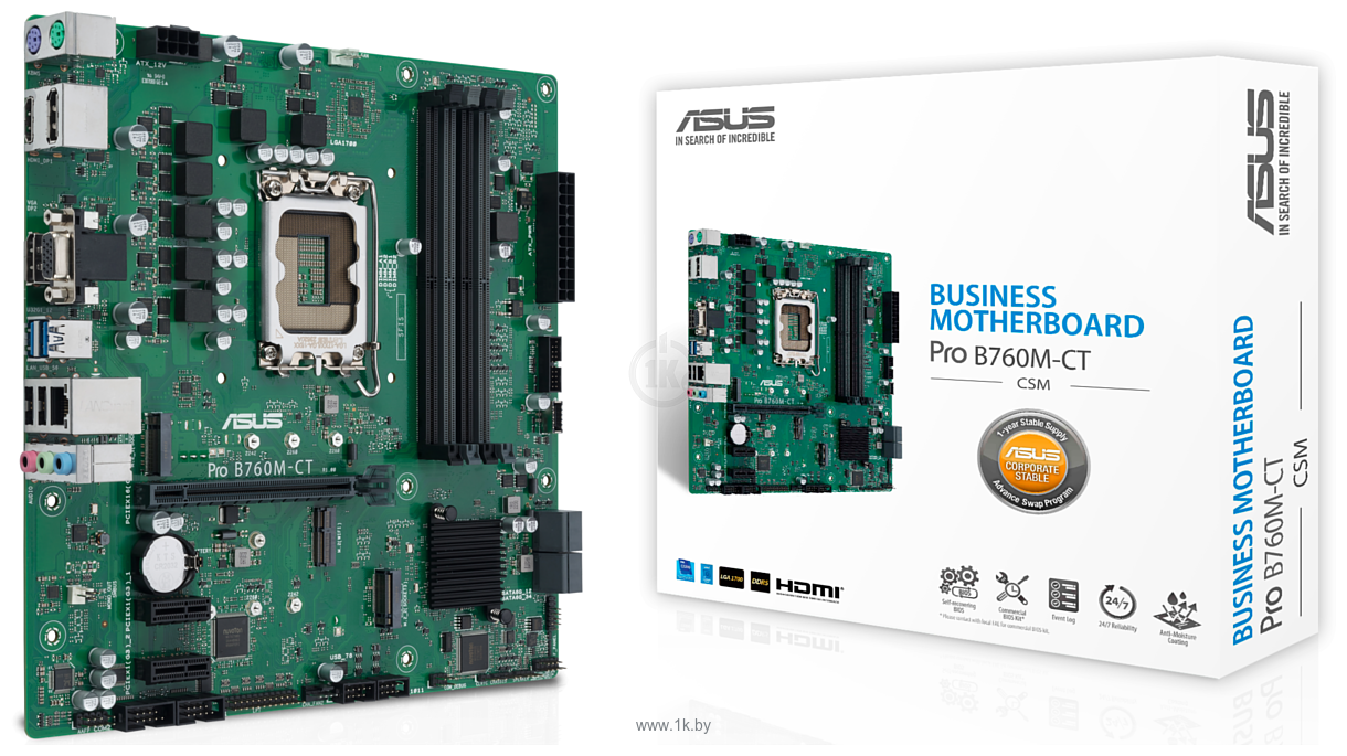 Фотографии ASUS Pro B760M-CT-CSM