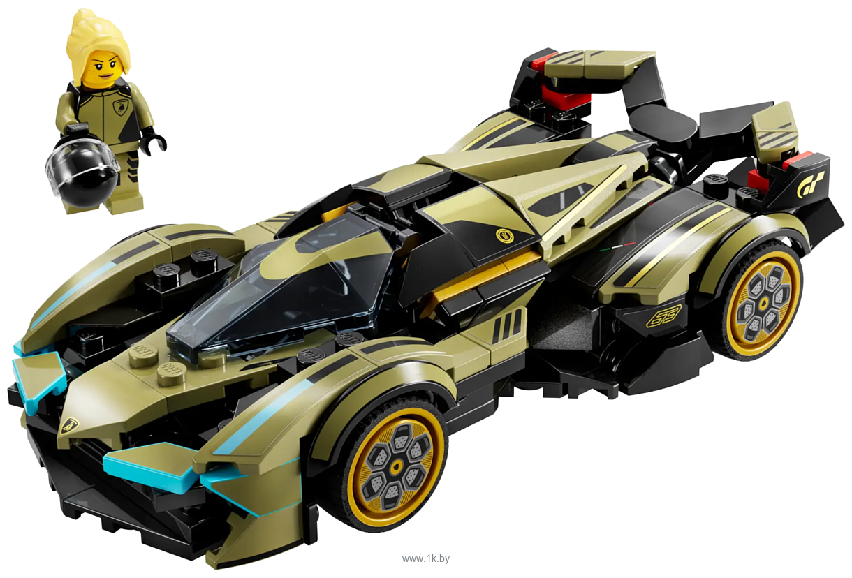 Фотографии LEGO Speed Champions 76923 Lamborghini Lambo V12 Vision GT