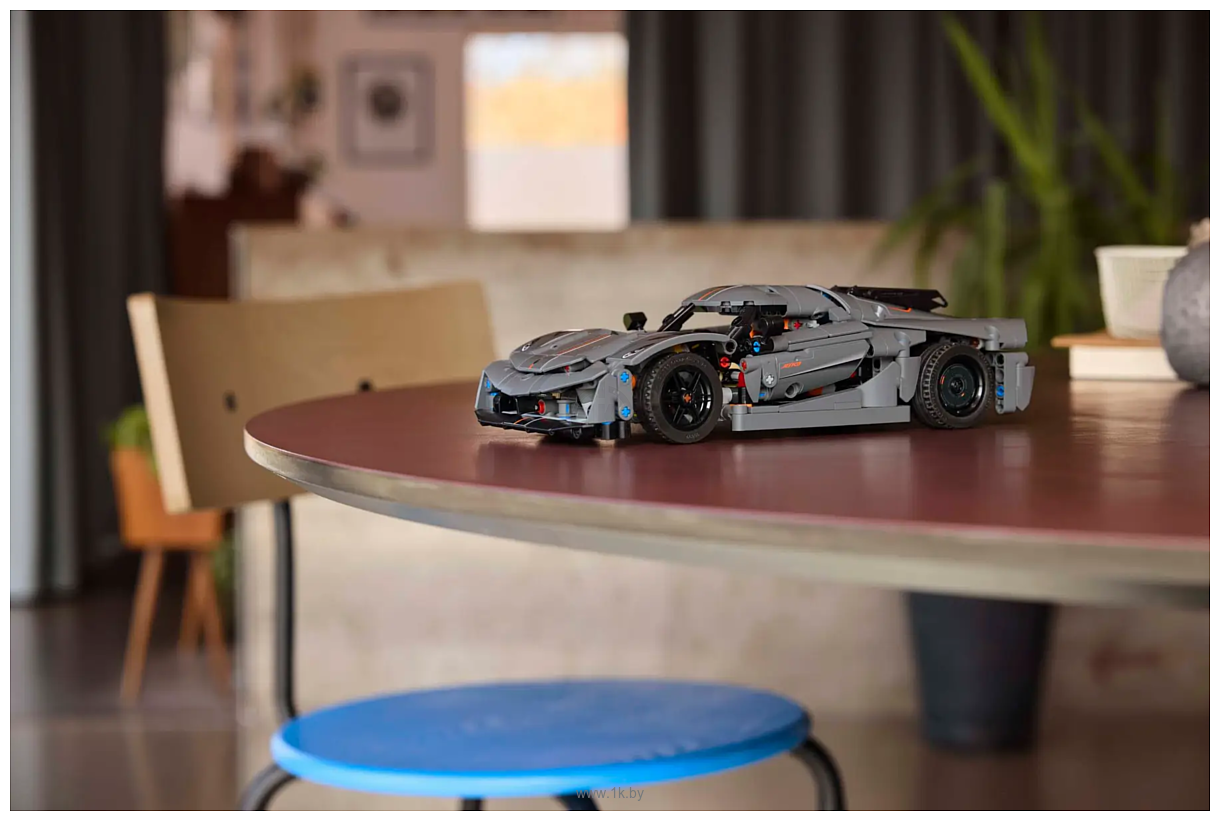 Фотографии LEGO Technic 42173 Koenigsegg Jesko Absolut Grey Hypercar