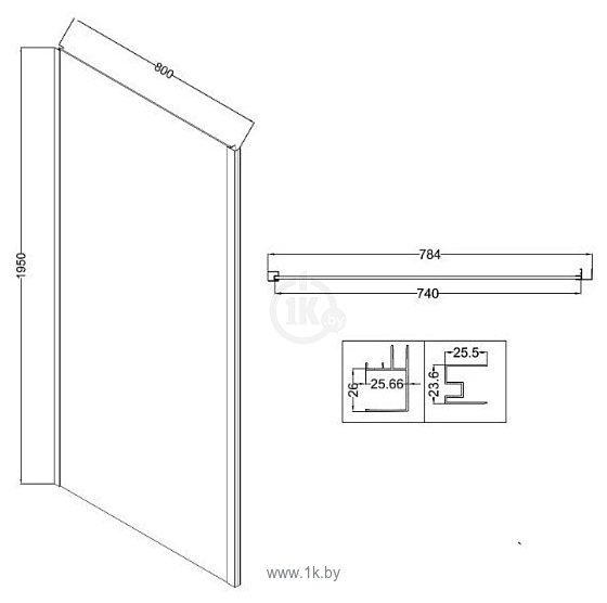 Фотографии Niagara NG-TB80-34 80x195