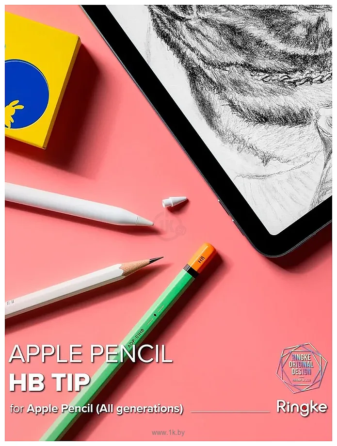 Фотографии Ringke HB Tips для Apple Pencil набор (3 шт.)