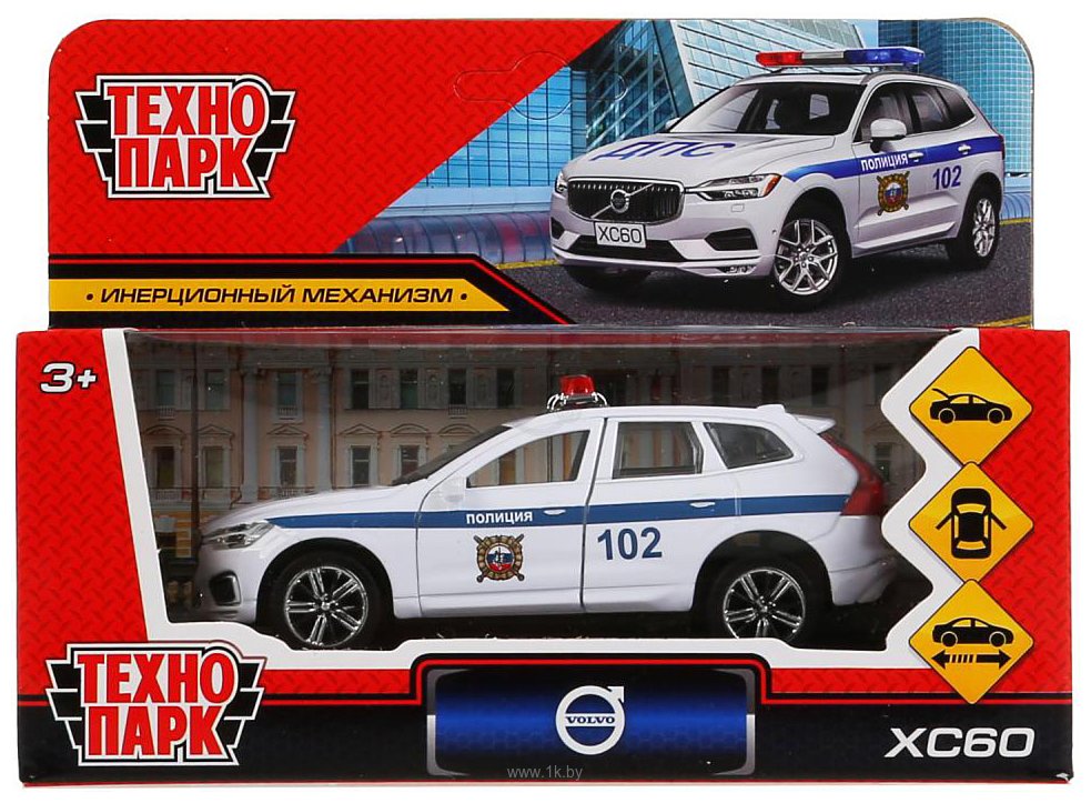 Фотографии Технопарк Volvo XC60 R-Desing Полиция XC60-12POL-WH