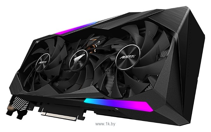 Фотографии GIGABYTE AORUS GeForce RTX 3060 Ti MASTER 8G (GV-N306TAORUS M-8GD)