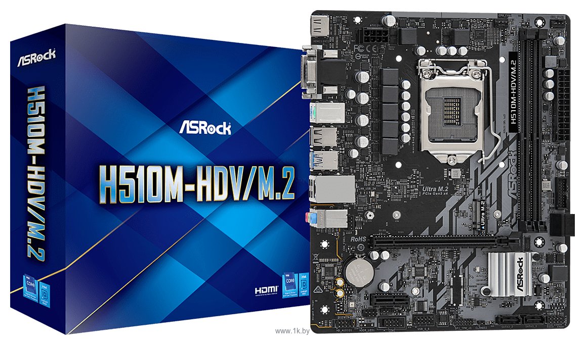 Фотографии ASRock H510M-HDV/M.2