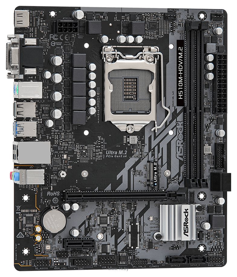 Фотографии ASRock H510M-HDV/M.2