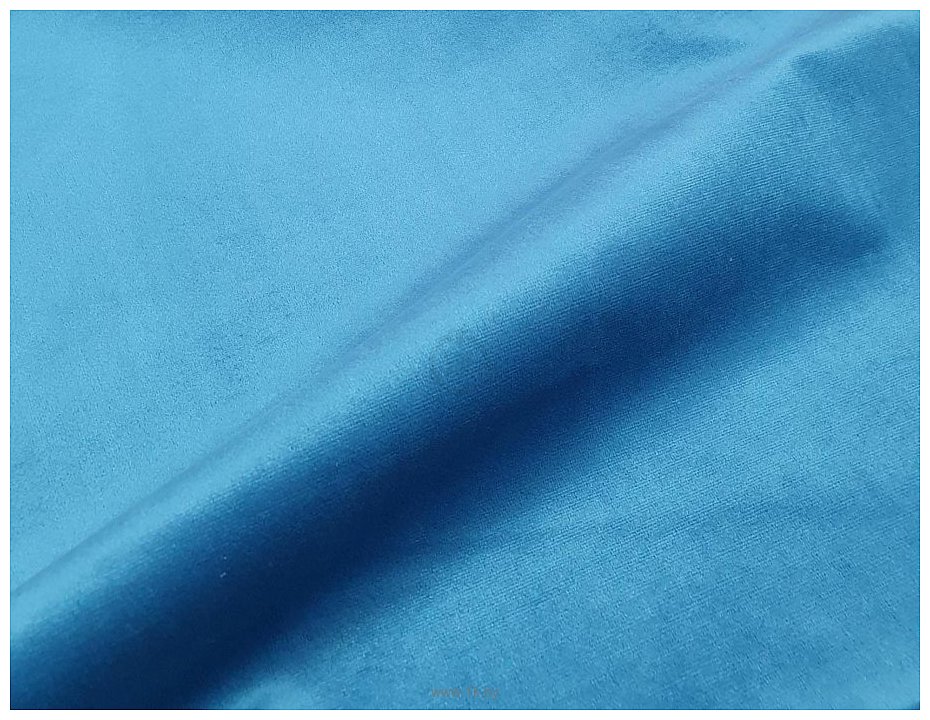 Фотографии Лига диванов Денвер 115528 (велюр, голубой/черный)