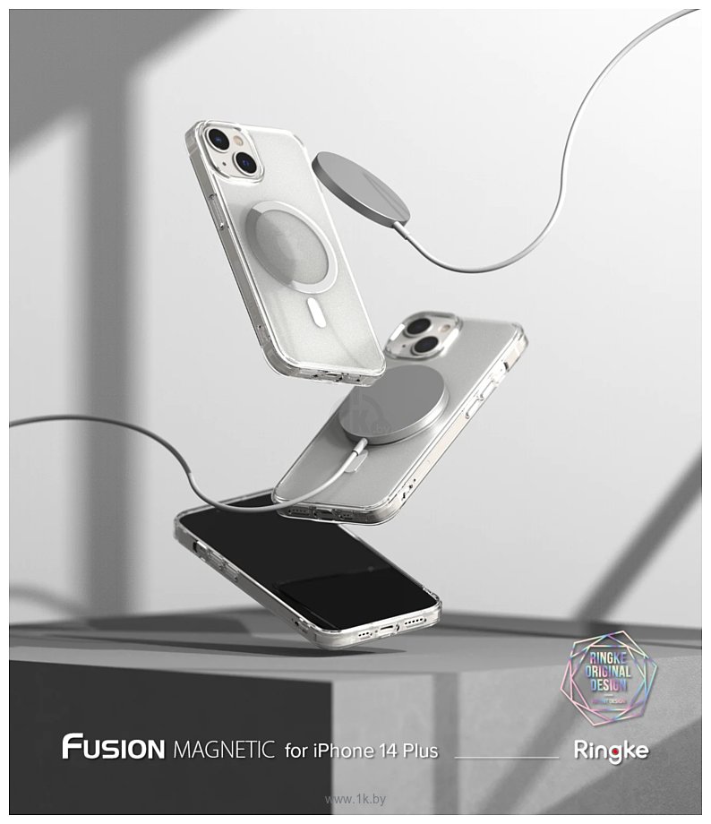 Фотографии Ringke Fusion Magnetic iPhone 14 Plus Matte Clear