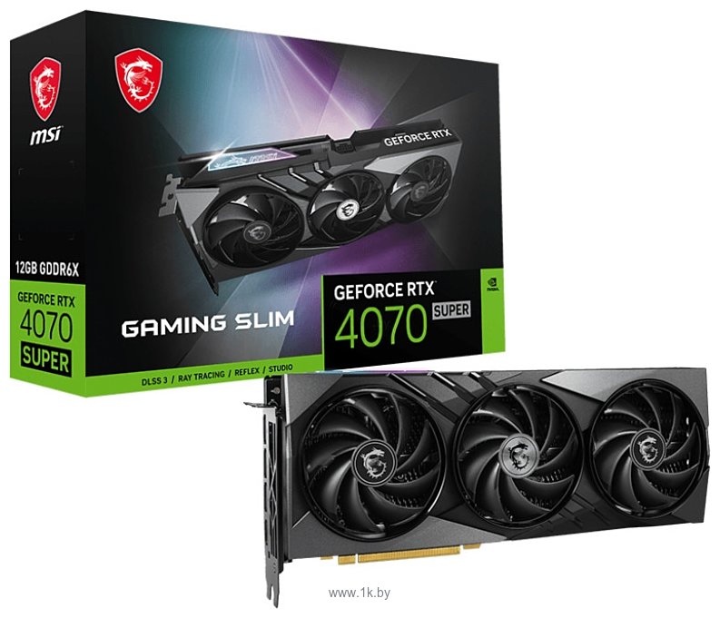 Фотографии MSI GeForce RTX 4070 Super 12G Gaming Slim