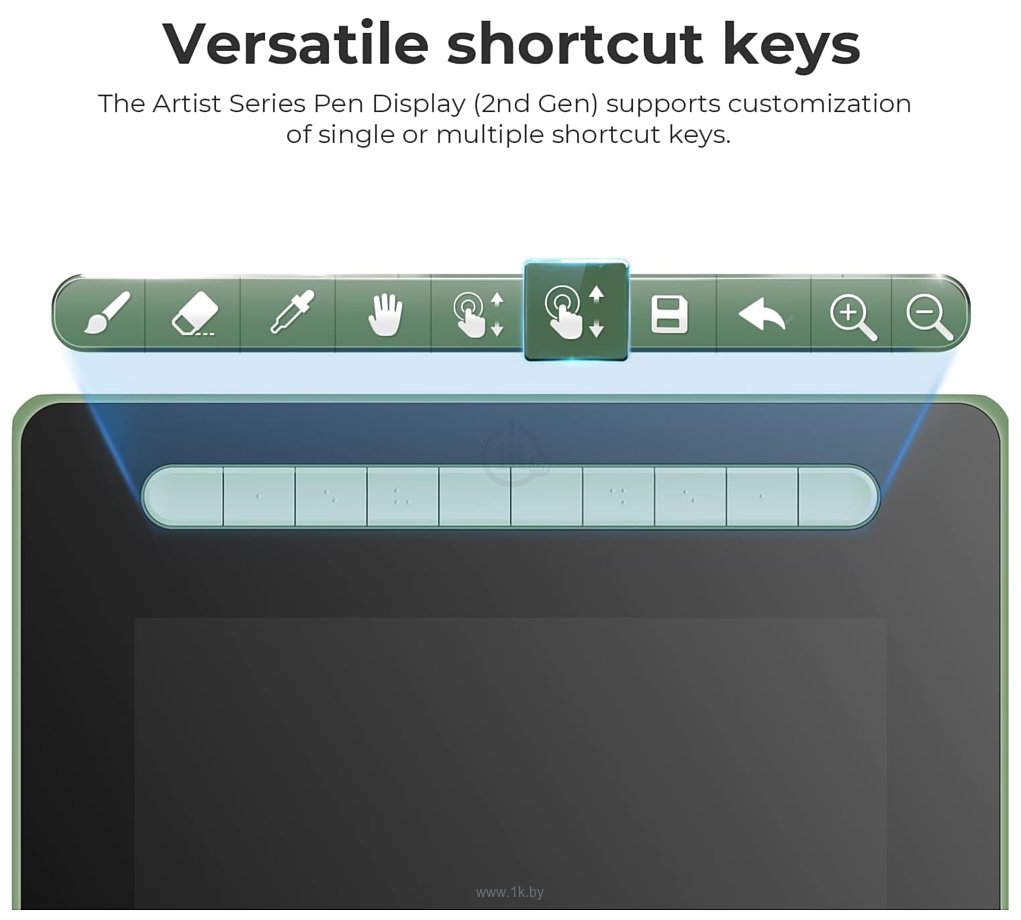 Фотографии XP-Pen Artist 16 (2-е поколение, зеленый)
