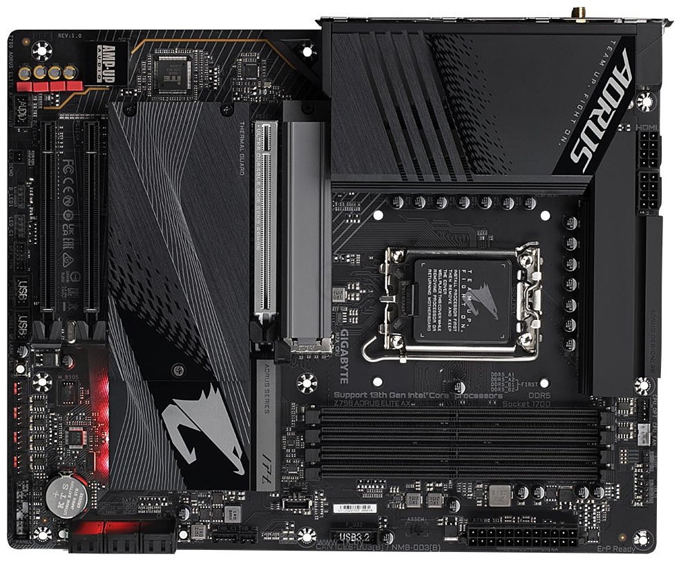 Фотографии GigaByte Z790 AORUS ELITE AX (rev. 1.1)