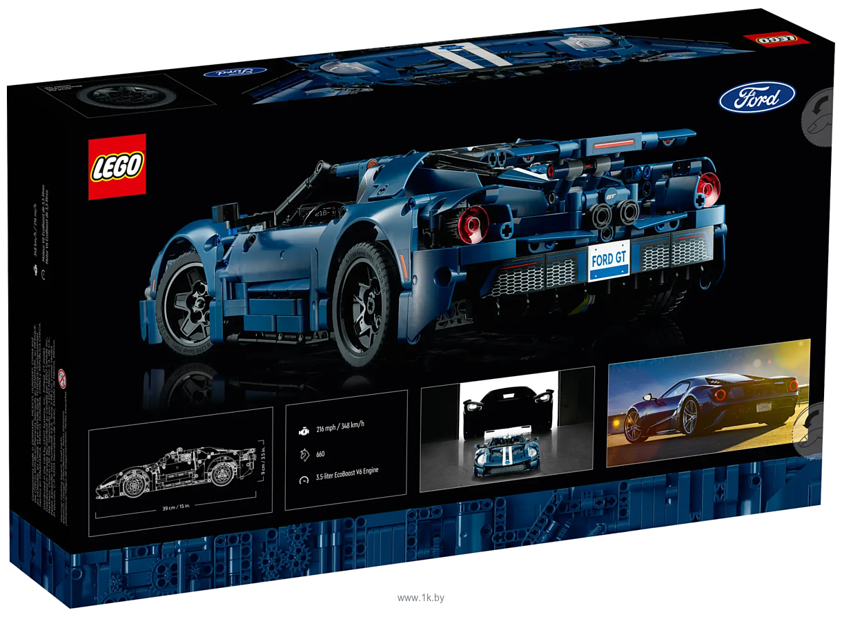 Фотографии LEGO Technic 42154 Суперкар Ford GT 2022