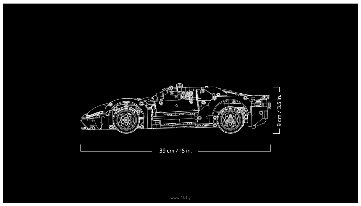 Фотографии LEGO Technic 42154 Суперкар Ford GT 2022