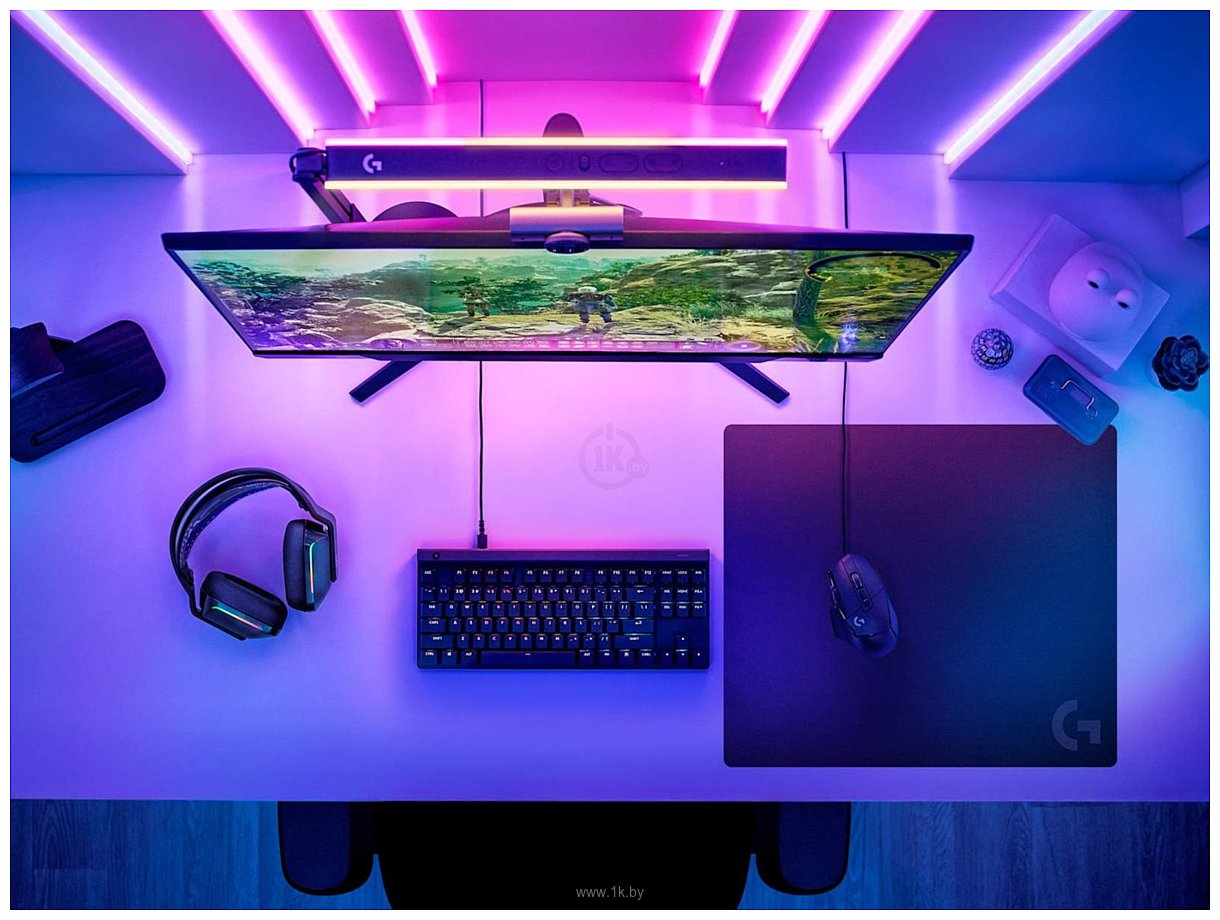Фотографии Logitech G640 (с серым логотипом)