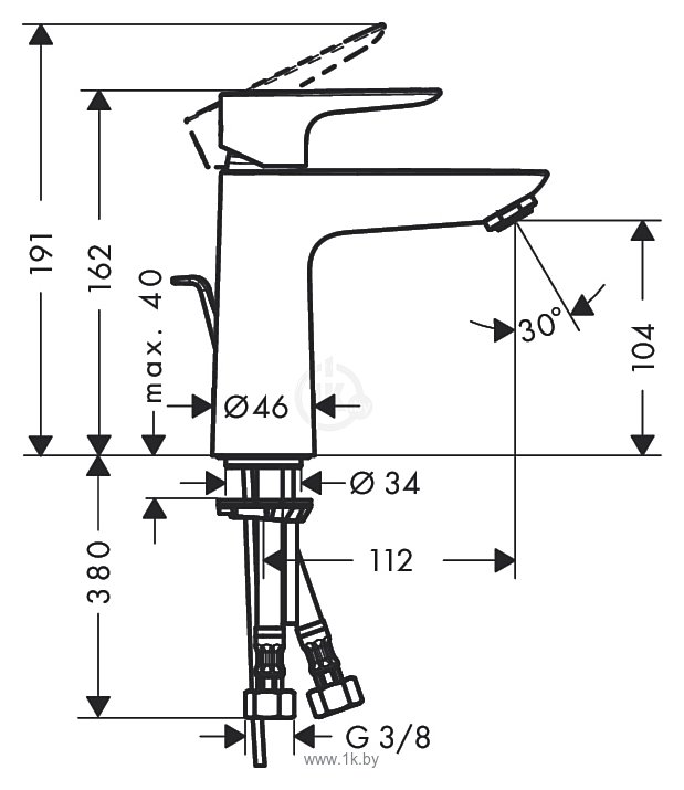 Фотографии Hansgrohe Talis E 71710000