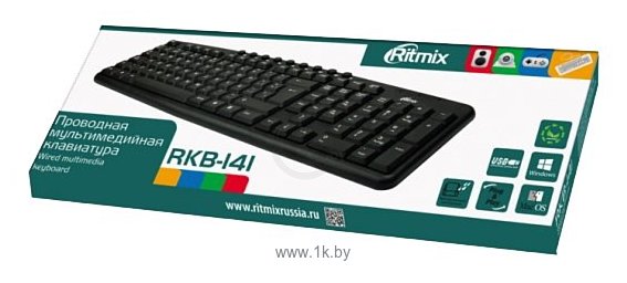 Фотографии Ritmix RKB-141 black USB