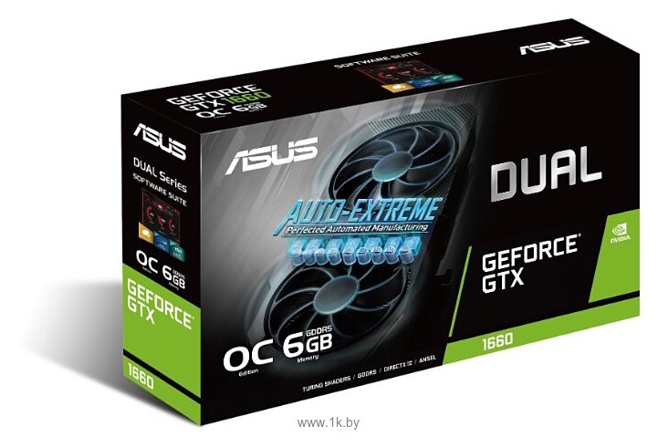 Фотографии ASUS GeForce GTX 1660 6144MB Dual OC EVO (DUAL-GTX1660-O6G-EVO)