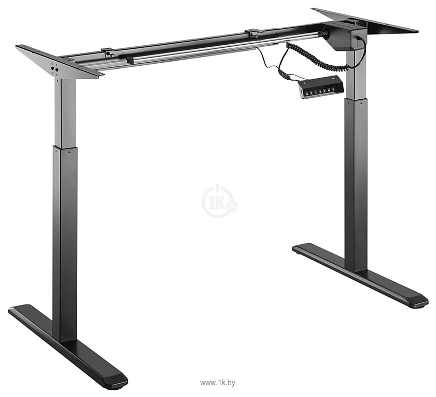 Фотографии ErgoSmart Electric Desk 1360x800x36 мм (альпийский белый/черный)