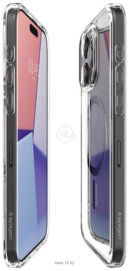 Фотографии Spigen Ultra Hybrid (MagFit) для iPhone 15 Pro ACS06717 (черный)