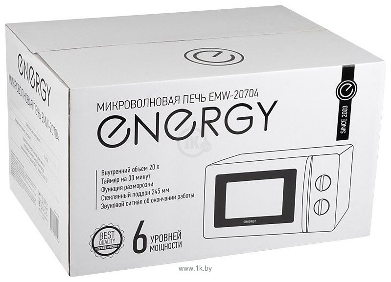 Фотографии Energy EMW-20704 (белый)