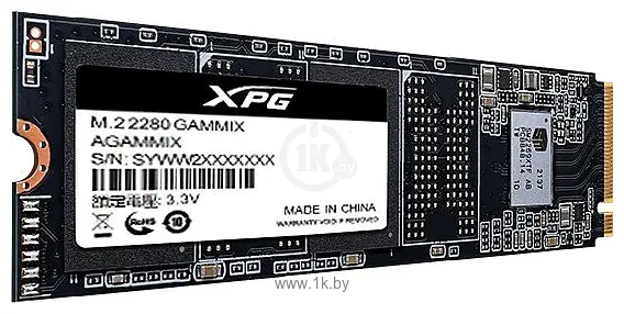 Фотографии ADATA XPG Gammix S50 Pro 1TB AGAMMIXS50P-1000G-B