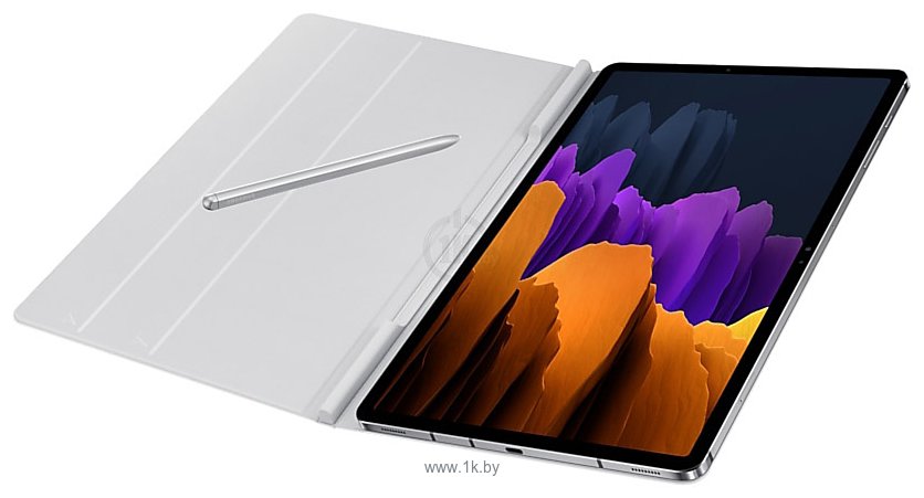 Фотографии Samsung Book Cover для Samsung Galaxy Tab S7+ (светло-серый)