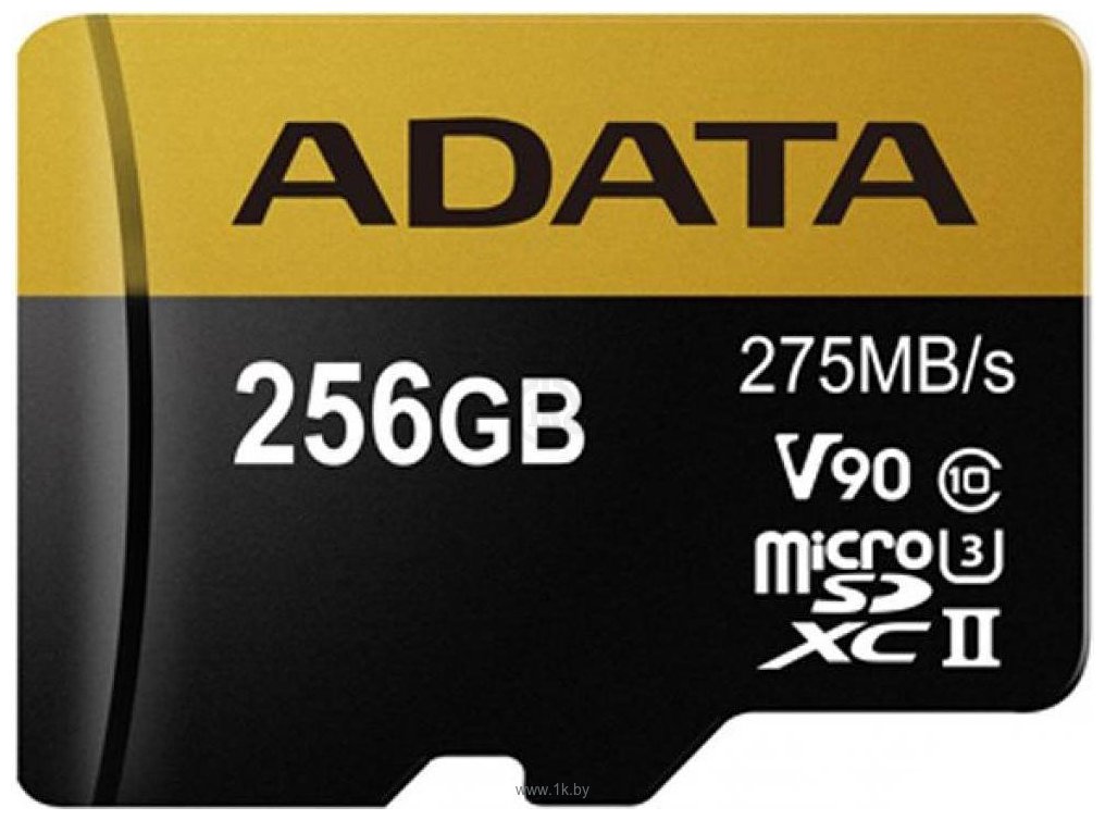 Фотографии ADATA microSDXC UHS-II 256GB + адаптер [AUSDX256GUII3CL10-CA1]