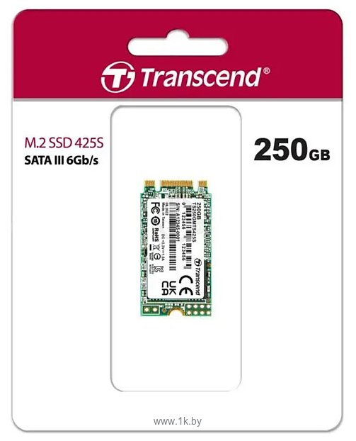 Фотографии Transcend 425S 250GB TS250GMTS425S