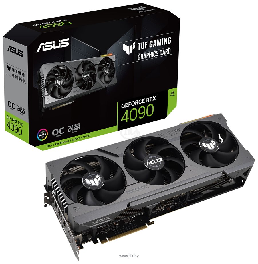 Фотографии ASUS TUF Gaming GeForce RTX 4090 OC Edition 24GB (TUF-RTX4090-O24G-GAMING)