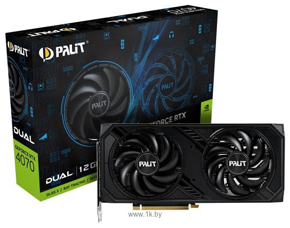 Фотографии Palit GeForce RTX 4070 Dual (NED4070019K9-1047D)