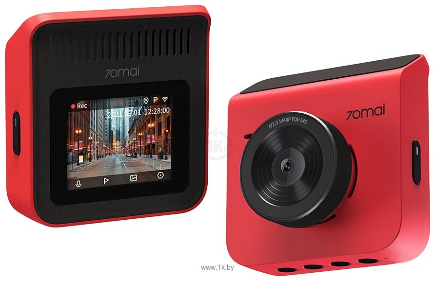 Фотографии 70mai Dash Cam A400 + камера заднего вида RC09 (китайская версия, красный)