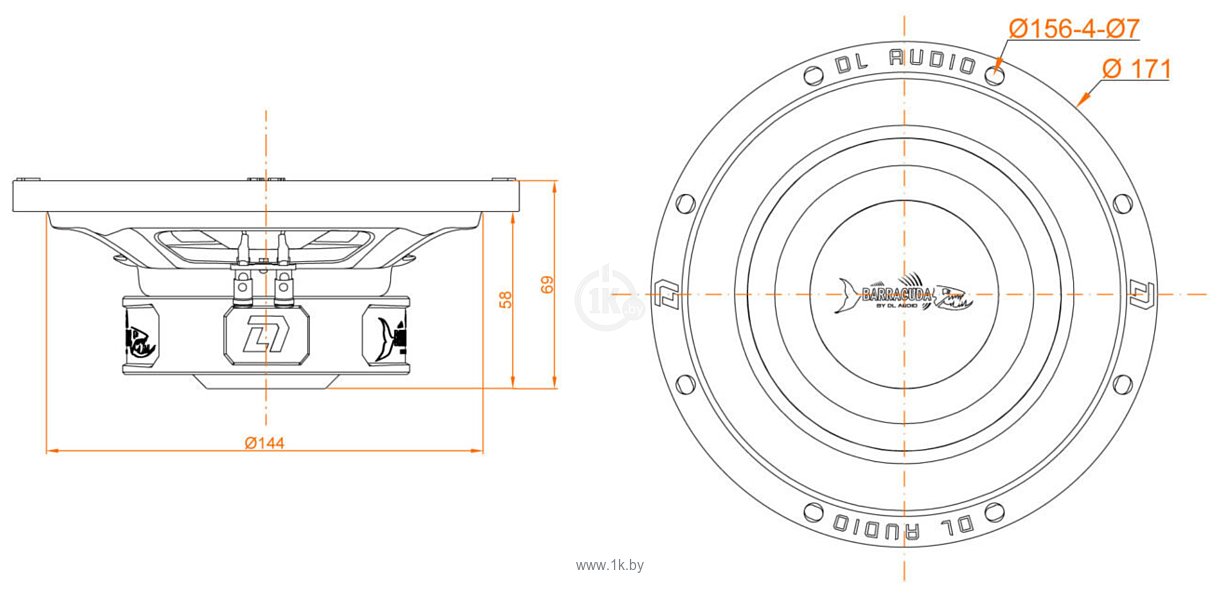 Фотографии DL Audio Barracuda 6.5 Flat