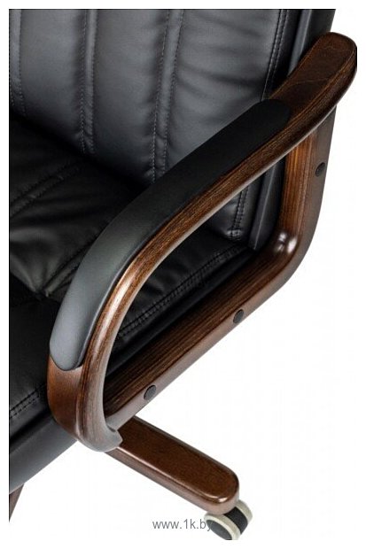 Фотографии Бюрократ T-9932Walnut (черный, экокожа)