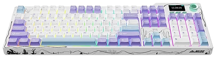 Фотографии Ajazz AK35I V4 violet/white/blue, Ajazz Avocado Фотографии Ajazz AK35I V4 violet/white/blue, Ajazz Avocado