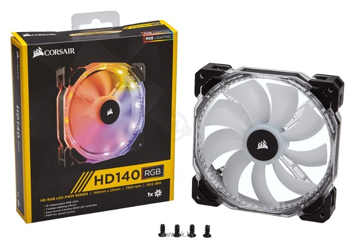 Фотографии Corsair HD140 RGB (CO-9050068-WW)