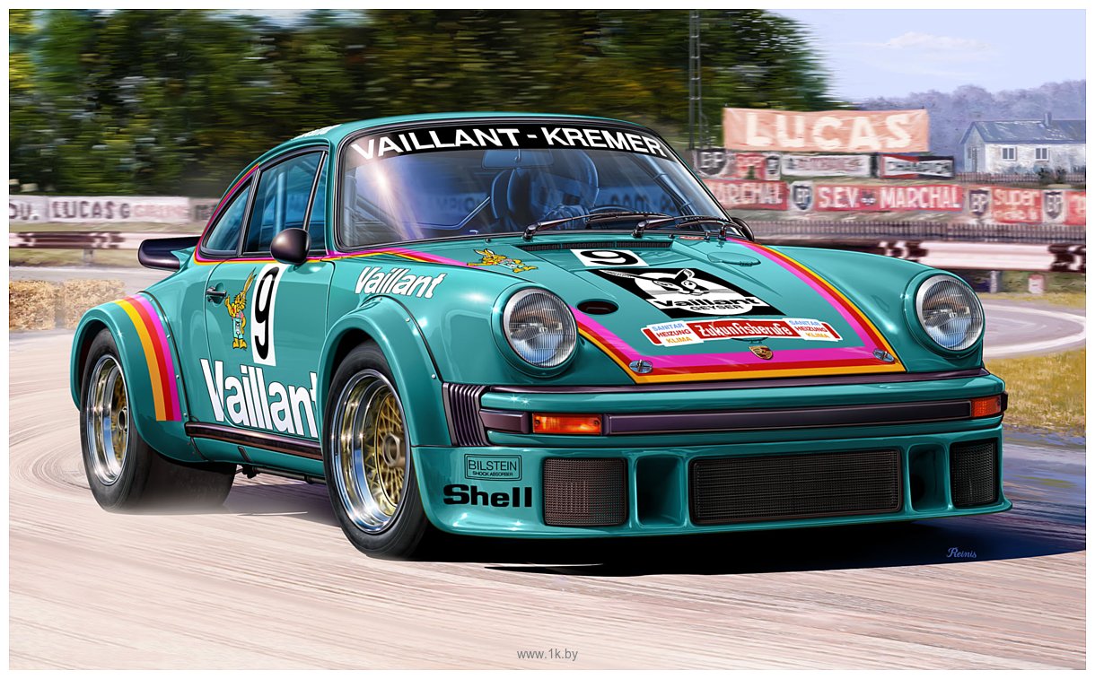 Фотографии Revell 07032 Автомобиль Porsche 934 RSR Vaillant