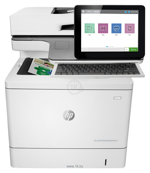 Фотографии HP Color LaserJet Enterprise Flow MFP M578c