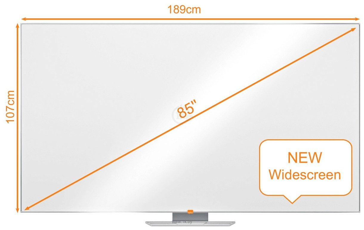 Фотографии Nobo Widescreen 85 Melamine