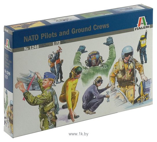 Фотографии Italeri 1246 Nato Pilots And Ground Crews