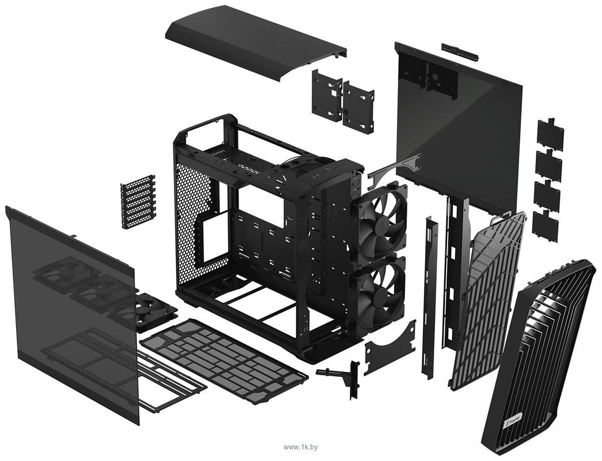 Фотографии Fractal Design Torrent Black TG Dark Tint FD-C-TOR1A-06