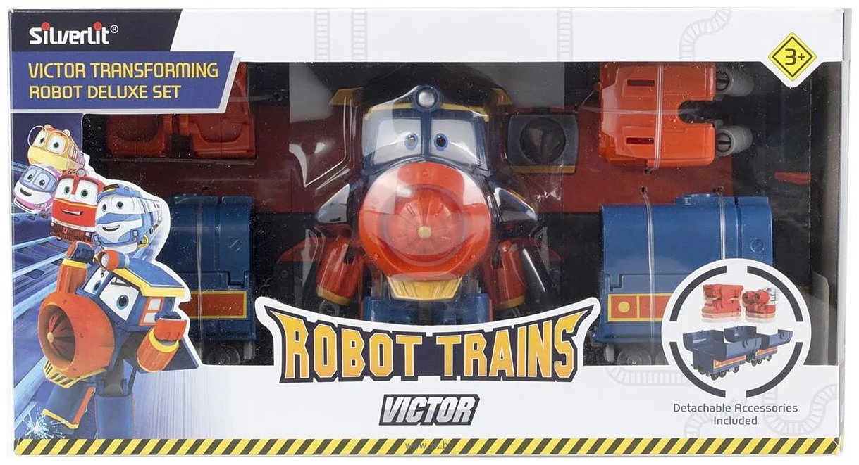 Фотографии Silverlit Robot Trains Виктор (делюкс) 80186