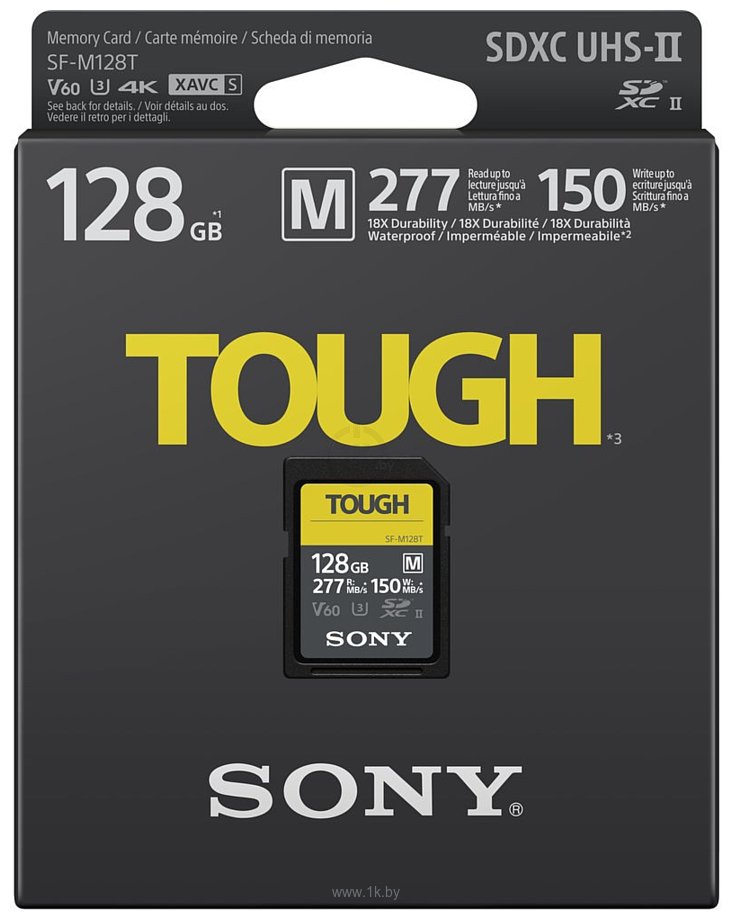 Фотографии Sony SF-M Tough SDXC 128GB