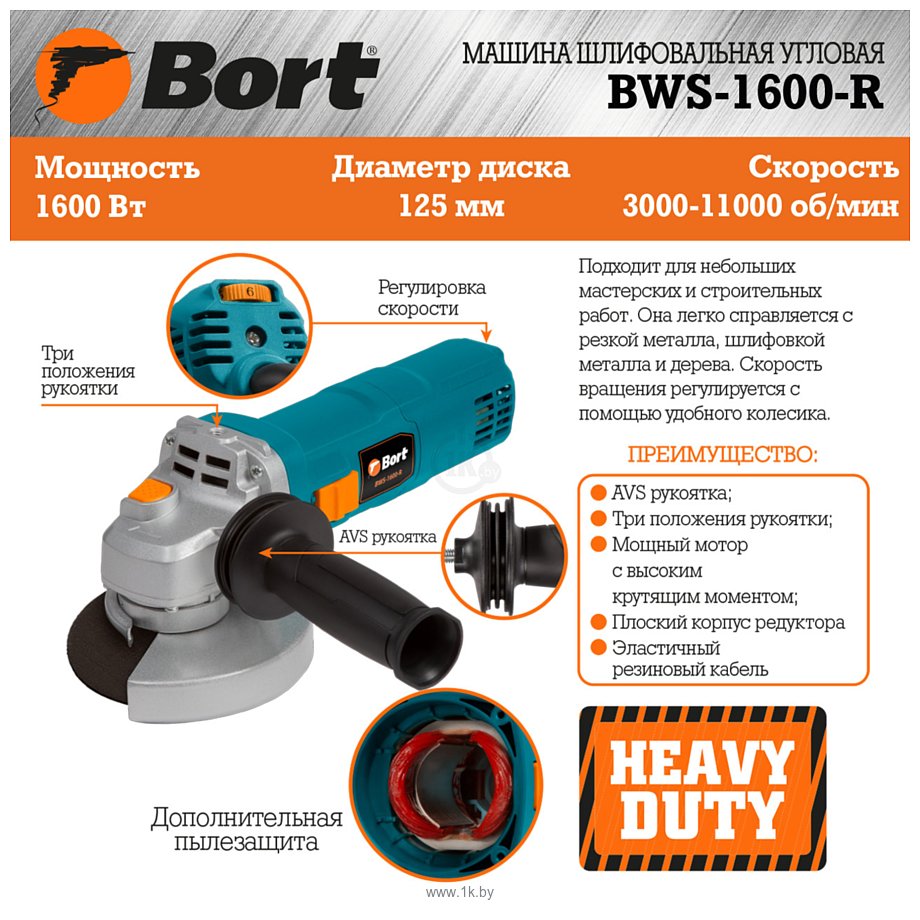 Фотографии Bort BWS-1600-R