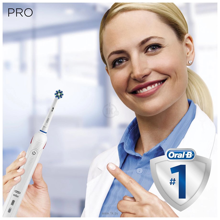 Фотографии Oral-B Pro 1 750 Cross Action Design Edition D16.513.1UX (белый)