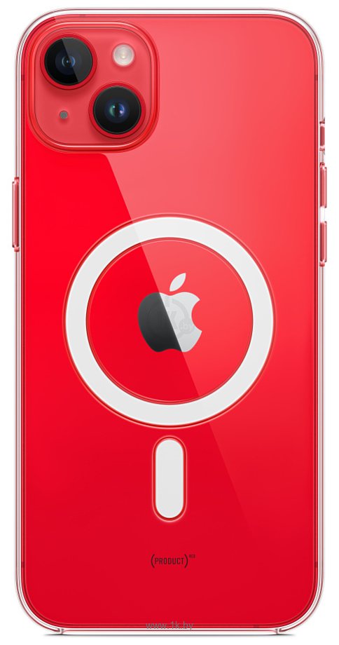 Фотографии Apple MagSafe Clear Case для iPhone 14 Plus (прозрачный)