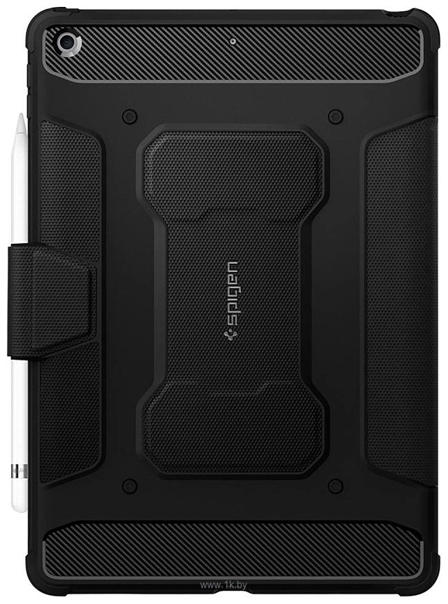 Фотографии Spigen Rugged Armor для iPad 10.2 (2021/2020/2019) (черный)