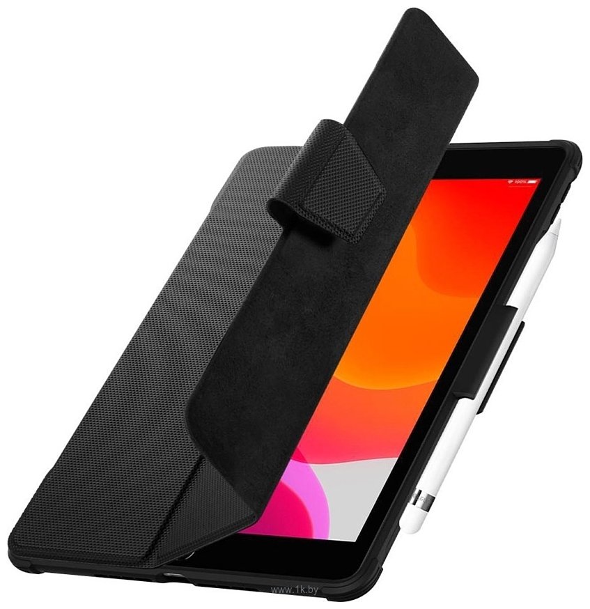 Фотографии Spigen Rugged Armor для iPad 10.2 (2021/2020/2019) (черный)